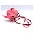 NUOVA BORSA LOEWE ANIMALS ELEPHANT SMALL PELLE ROSA TRACOLLA - vista 8