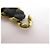 VINTAGE CHANEL BRACELET BLACK INTERLACED CHAIN AND LEATHER T18.5 CM GOLD-TONE METAL BANGLE Golden - view 10