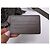 BORSA A MANO LANCEL PREMIER FLIRT PM A04652 PELLE EFFETTO COCCO GRIGIO TRACOLLA - vista 8