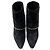 STIVILETTI CHANEL G34929 CATENA LOGO CC 41 CANGIUME NERO CON TACCO - vista 9
