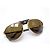 OCCHIALI DA SOLE CARTIER SANTOS DUMONT DORE CT0074S NUOVI D'oro - vista 10