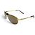 OCCHIALI DA SOLE CARTIER SANTOS DUMONT DORE CT0074S NUOVI D'oro - vista 3