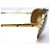 OCCHIALI DA SOLE CARTIER SANTOS DUMONT DORE CT0074S NUOVI D'oro - vista 5