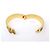 Hermès BRACCIALE HERMES CLIC H LES LEOPARDS SMALTO NERO DORATO 15.7CM EDIZIONE LIMITATA BANGLE - vista 7