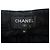 CHANEL STRETCH DENIM PANTS CC LOGO BUTTON P58310 S 36 IN QUILTED DENIM Black - view 5