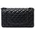 BOLSO DE MANO CHANEL TIMELESS CLASSIQUE MEDIUM A01112 DE CUERO ACOLCHADO Negro - vista 2