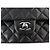 BOLSO DE MANO CHANEL TIMELESS CLASSIQUE MEDIUM A01112 DE CUERO ACOLCHADO Negro - vista 4