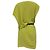Vestido corto con cinturón Diane Von Furstenberg en triacetato verde lima - vista 4