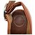 Mules Slingback Wave da Chloé em couro marrom Vermelho - vista 9