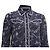 Autre Marque Mini abito a maniche lunghe stampato Tanya Taylor in seta blu navy Blu chiaro - vista 5