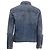 Autre Marque Chaqueta vaquera bordada Amo en algodón azul - vista 4