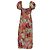 Abito midi Fruit Salad Farm Rio in cotone multicolore - vista 4