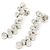 Tiffany & Co Pendientes Tiffany&Co. Bubble Pt950 Diamond Plata - vista 2