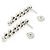 Tiffany & Co Pendientes Tiffany&Co. Bubble Pt950 Diamond Plata - vista 3