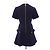 Louis Vuitton Fit and Flare Martingale Kleid Blau Marineblau - Ansicht 2