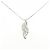 Autre Marque Collana di diamanti Pt900 Pt850 Argento