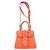 Borsa a mano Delvaux Brillant in pelle rossa Rosso