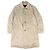 HUGO BOSS Mantel aus Polyester und Baumwolle Beige