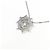 Autre Marque Diamantenhalskette PT900 PT850 Silber - Ansicht 4