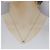 Autre Marque Diamantenhalskette PT900 PT850 Silber - Ansicht 6