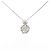 Autre Marque Collana di diamanti PT1000 PT850 Argento