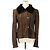 Fendi Shearling Kurzjacke Braun
