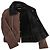 Fendi Shearling Kurzjacke Braun - Ansicht 6