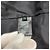 Autre Marque Abrigo sin cuello de lana United Arrows Negro - vista 8