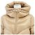 Moncler CAMBALES GIUBOTTO Abrigo de plumón 100% Nylon Beige Camello - vista 2