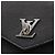 Louis Vuitton Pochette Lockme Borsa a tracolla 2way in pelle di vitello con catena Nero - vista 5
