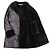 Jil Sander Shearling Long Coat Black - view 6
