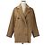 Max Mara REBUS Wool Cashmere Blend Short Coat Beige Camel