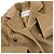 Max Mara REBUS Wool Cashmere Blend Short Coat Beige Camel - view 7