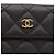 Cartera bifold Chanel Matelasse Caviar Skin Negro - vista 4