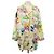Camisa de seda Gucci ZANXO S/S Rosa Azul Beige