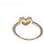 Autre Marque Anello Kumikyoku Au750 Zaffiro e Diamante Rosa - vista 3