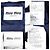 Miu Miu Virgin Wool Tailored Jacket Blue Cream Navy blue - view 10