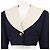 Miu Miu Virgin Wool Tailored Jacket Blue Cream Navy blue - view 2