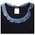 Vestido Chanel 02A P20257 em Rayon e Nylon Preto - vista 8