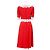 Dolce & Gabbana Vestido Dolce&Gabbana de rayón, acetato y algodón Roja - vista 6