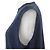 Hermès Robe en maille de soie Hermes Bleu Bleu Marine - vue 3