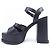 Louis Vuitton Maya Leder-Sandalen Schwarz - Ansicht 2