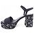 Chanel Grogram Strass Sandals Black - view 2