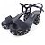 Chanel Grogram Strass Sandals Black - view 3