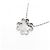 Autre Marque Colar Clover em Pt900/Pt850 com diamantes Prata - vista 4