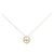 Autre Marque Collar de Diamantes Au750 Dorado