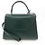 Bolso de mano Valextra ISIDE de cuero verde - vista 3
