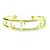 Bangles Fendi First motivo FF D'oro
