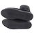 Stivali Chanel Mouton in Shearling Neri Nero - vista 7