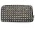 CHROME HEARTS Leather Long Wallet Black Silvery